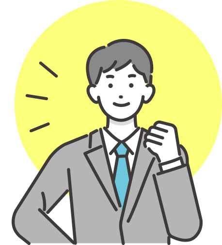 講演内容男性イメージイラスト
